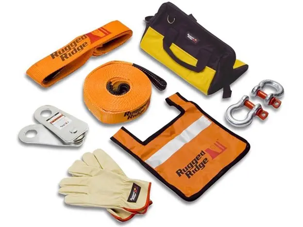 Rugged Ridge Xhd 20,000Lbs Recovery Gear Kit 1