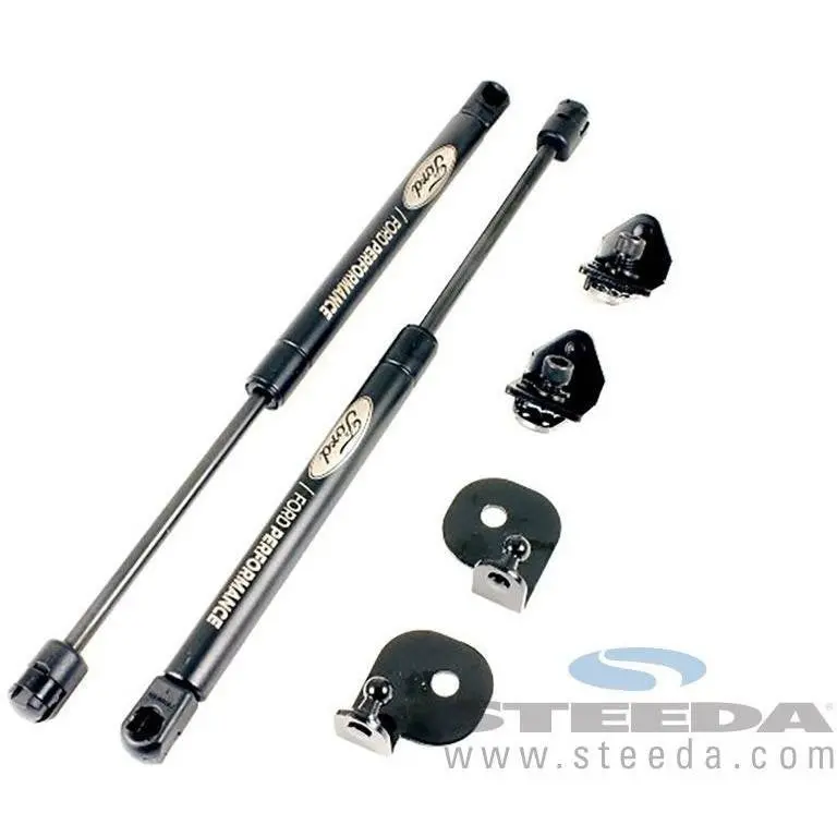 S550 Mustang Hood Strut Kit W/ Ford Performance Logo 1