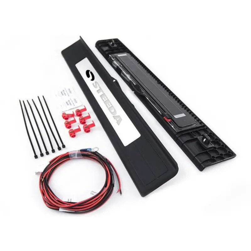 S550 Mustang Illuminated Door Sill Plates 1