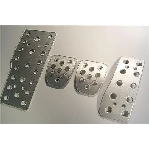Satin Aluminum Pedal Kit (4 Piece) 1