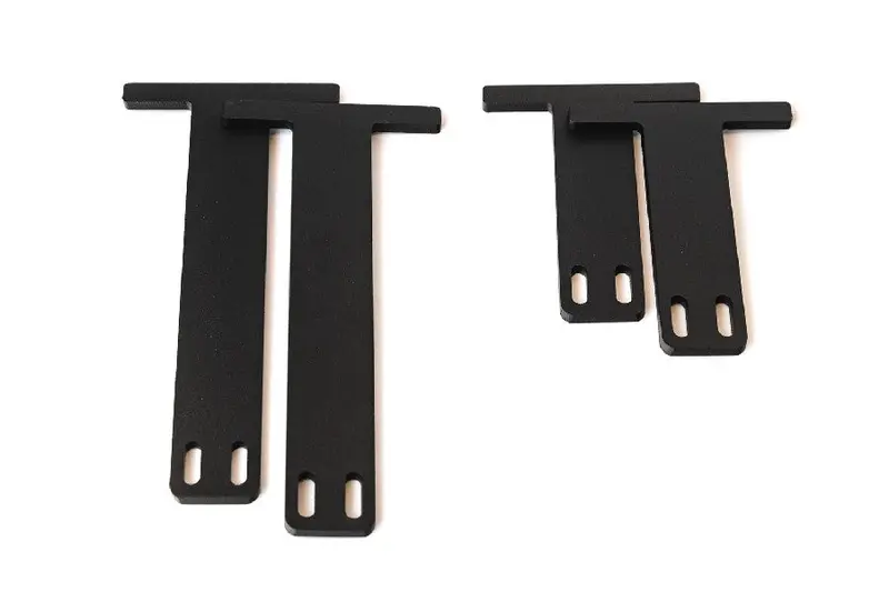 Sherpa Roam Case Mounts - 52L, Black Textured Powder Coat 1