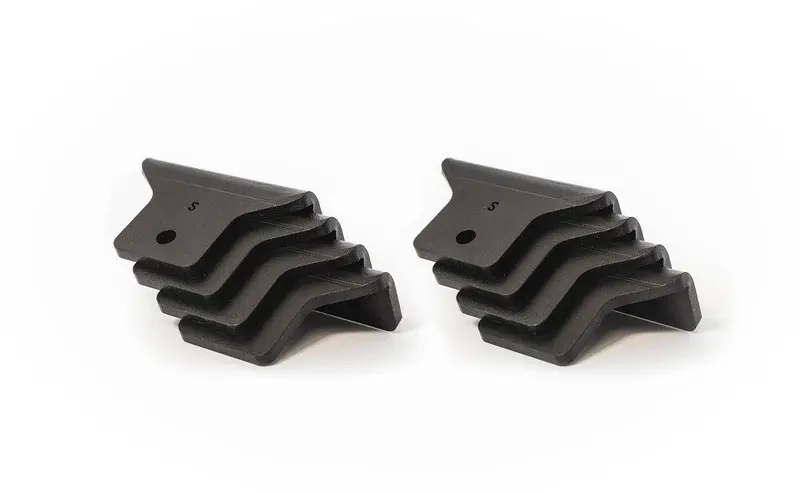 Sherpa Tent Mounts, Black Powder Coat, Short 0.5In 1