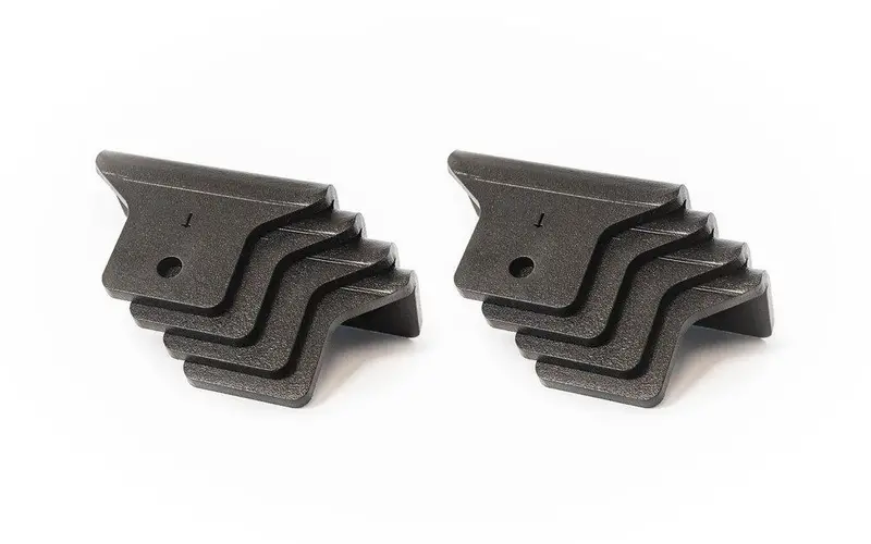 Sherpa Tent Mounts, Black Powder Coat, Tall 1In 1