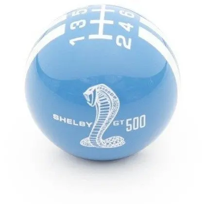 Shift Knob (Grabber Blue W/ White Stripes) 1