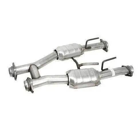 Short H-Pipe For Longtube Headers W Catalytic Converters 1