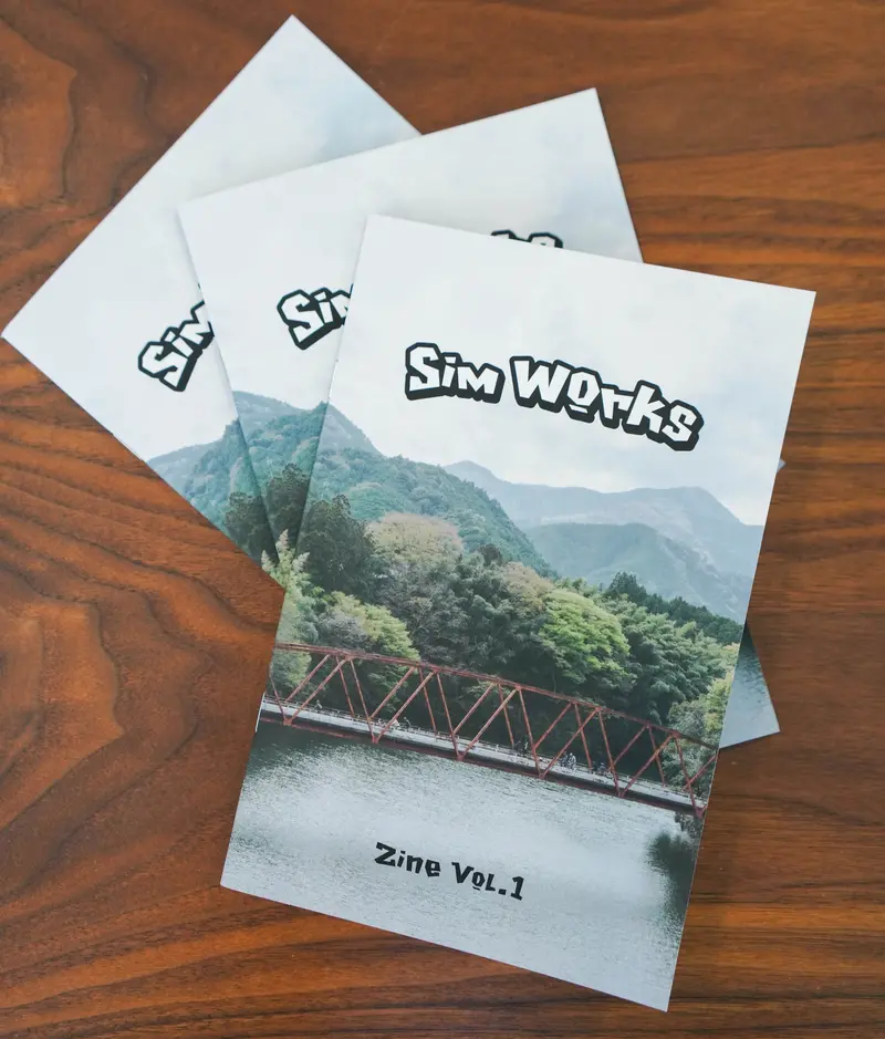 Sim Books Simworks Zine Vol.1 1