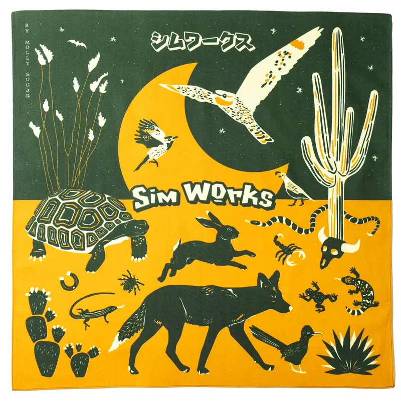 Simworks Desert Animal Bandana 1