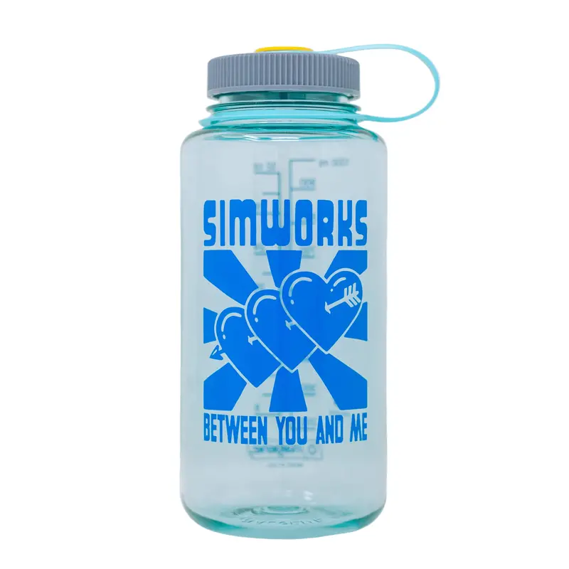 Simworks 'Rising Hearts' Nalgene Bottle 2