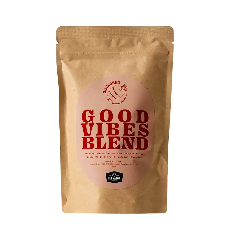 Simworks X Elevator Coffee 'Good Vibes Blend' 1