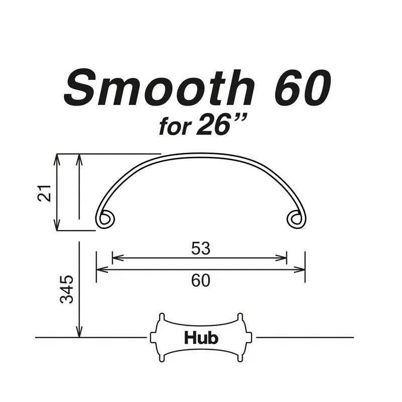 Smooth 60 For 26" 1