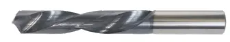 Solid Carbide Drill Jobber Length. Cutter Diameter Y". Flute Length 2-7/8". Oal 4-1/2" - 2 Flutes - 118 Degree Point - Altin 1