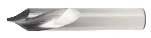 Solid Carbide Spotting Drill 90 Degree. Cutter Diameter 5/8" - Flute Length 1-1/4" - Oal 3-1/2" - Uncoated 1