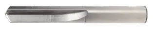 Solid Carbide Straight Flute Drill. Cutter Diameter 11/64". Flute Length 1-1/16". Oal 2-1/8" - 2 Flutes - 140 Degree Split Point - Uncoated 1