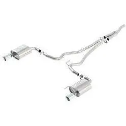 Sport Cat Back Exhaust System Chrome 1
