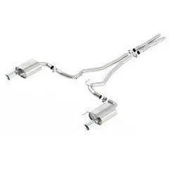 Sport Cat Back Exhaust System Chrome 1