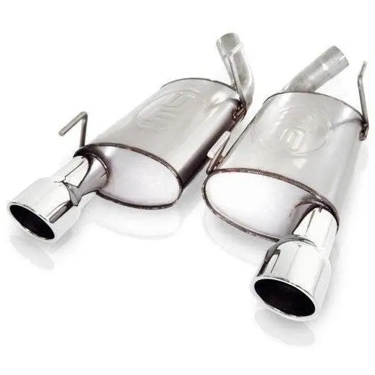 Stainless Steel Axle Back Exhaust System (Aggressive) 1