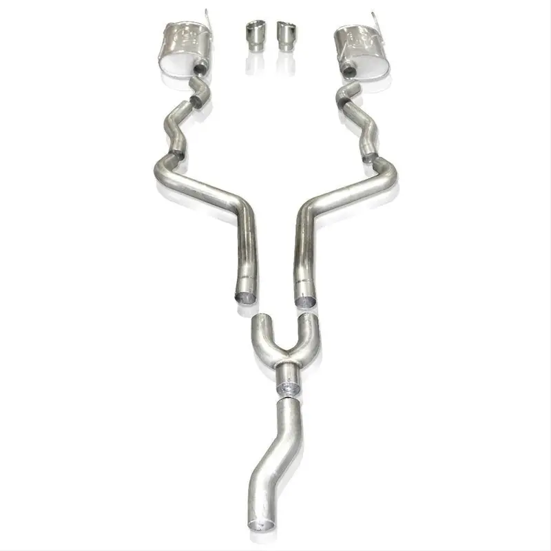 Stainless Steel Cat Back Dual Exhaust System 1