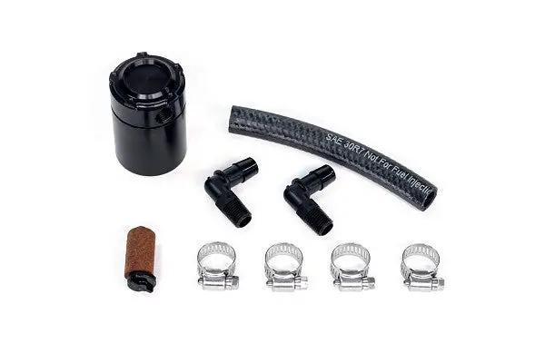Steeda Black Billet Fusion Sport Oil Separator (2017+ Sport) 1