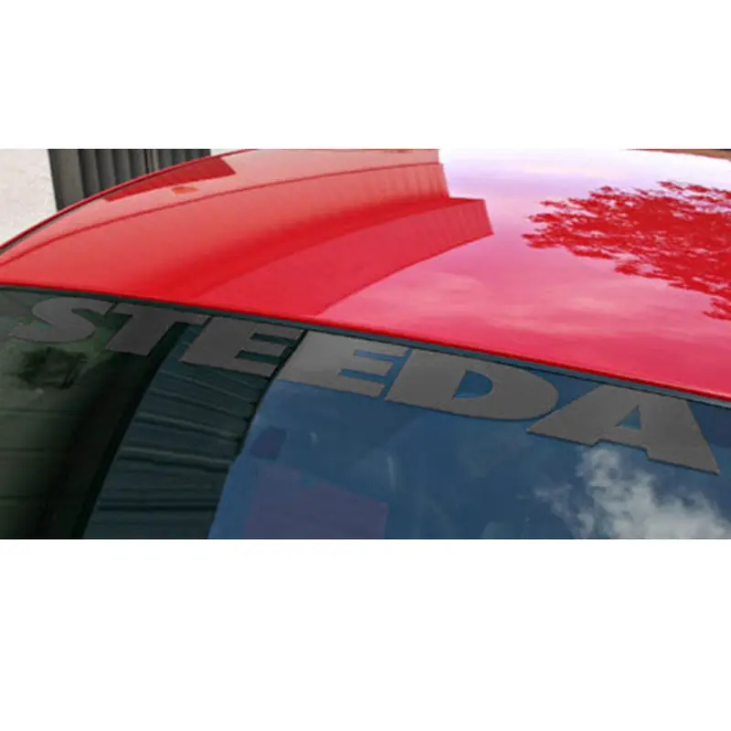 Steeda Windshield Decal - Black 1
