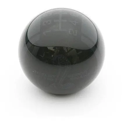 Super Snake Shift Knob - Black W Black Stripes 1