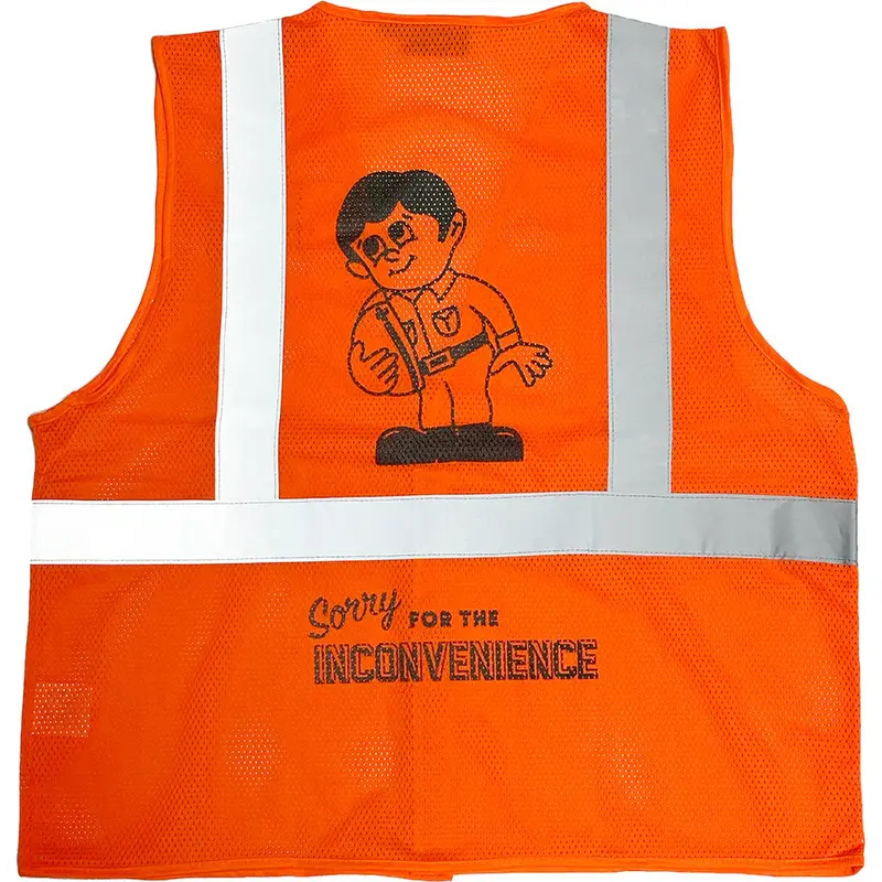 The Inconvenience Store - Safety Vest Neon Orange 1