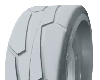 Tire&Wheel Solid/Grey - Scissor Lift / 406X125_E-A2 1