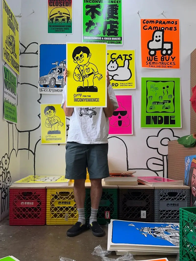 Tis Street Poster By Tis - Kanban Boy 1