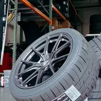 Titan 7 T-P5 18X9.5 +45 5X120 | Xcomp Hp 265/35/18 200Tw Honda Civic Type R (Fk8/Fl5) Wheel/Tire Package 1