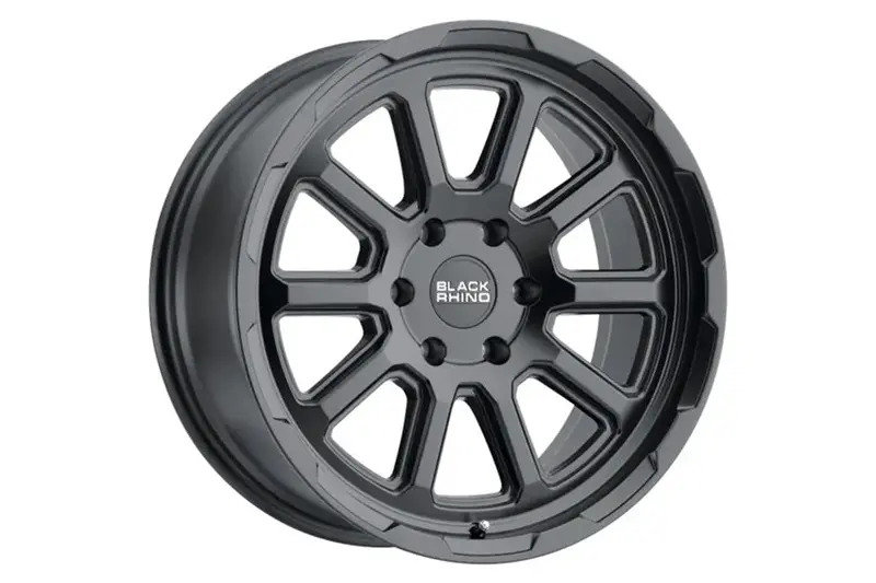 Toyota 4Runner/Tacoma/Tundra Black Rhino Chase Wheel, 17X9 6X139.7 12Mm - Matte Black 1