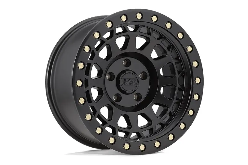 Toyota 4Runner/Tacoma/Tundra Black Rhino Primm Wheel, 17X9 6X139.7 0Mm - Matte Black 1