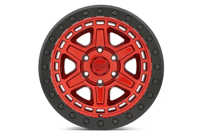 Toyota 4Runner/Tacoma/Tundra Black Rhino Reno Wheel, 17X9 6X139.7 0Mm - Candy Red 2