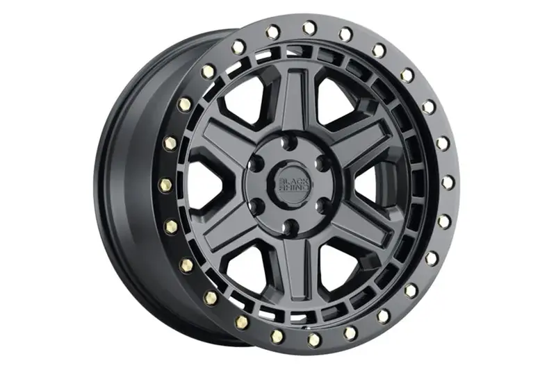 Toyota 4Runner/Tacoma/Tundra Black Rhino Reno Wheel, 17X9 6X139.7 0Mm - Matte Black 1