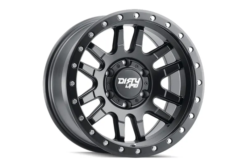 Toyota 4Runner/Tacoma/Tundra Dirty Life 9309 Canyon Pro Series Wheel, 17X9 6X139.7 0Mm - Matte Black 1