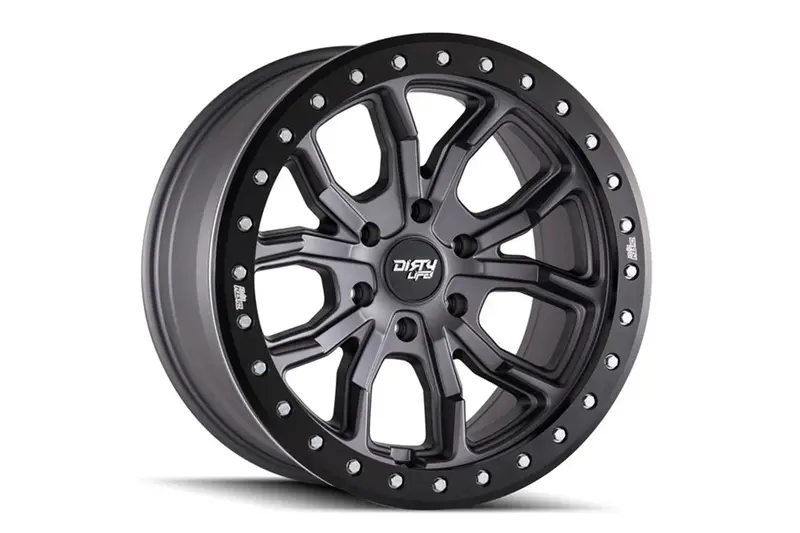 Toyota 4Runner/Tacoma/Tundra Dirty Life Dt-1 9303 Beadlock Wheel, 17X9 6X139.7 -12Mm - Gunmetal Grey 1
