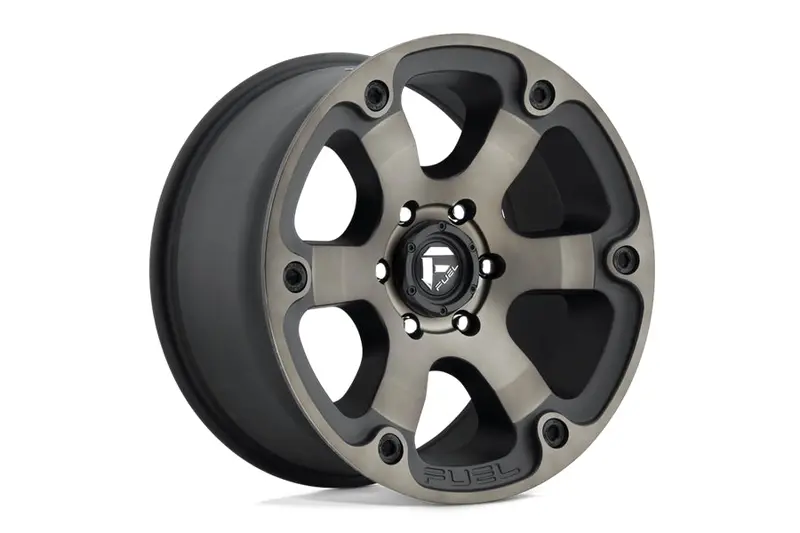 Toyota 4Runner/Tacoma/Tundra Fuel Offroad Beast D564 Series Wheel, 17X9 6X139.7 -12Mm - Black/Dark Tint 1