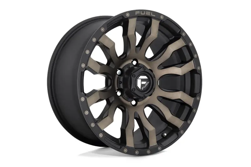 Toyota 4Runner/Tacoma/Tundra Fuel Offroad Blitz D674 Series Wheel, 17X9 6X139.7 -12Mm - Black/Dark Tint 1