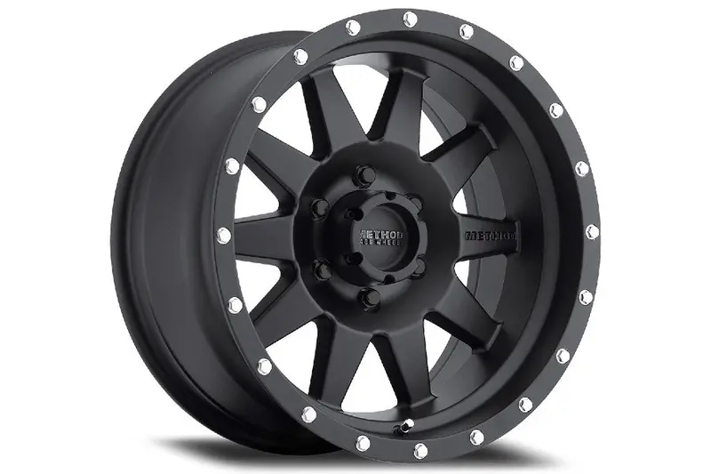 Toyota 4Runner/Tacoma/Tundra Method Race Wheels 301 The Standard Series Wheel 17X9.0 6X139.7 12Mm - Matte Black 1