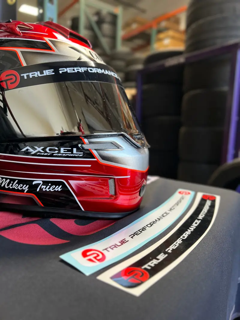 Tpm Helmet Visor Sticker 1