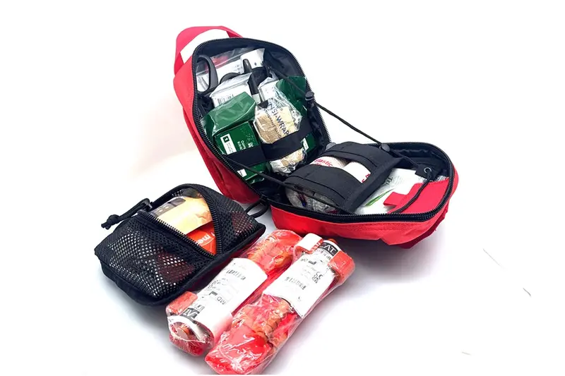 Trailrecon Vehicle Trauma First Aid Kit - Red 1