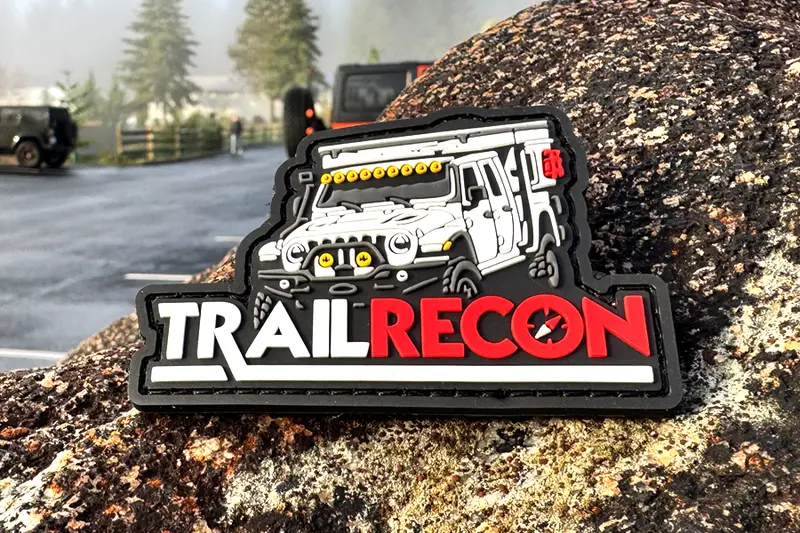 Trailrecon Velcro Jeep Patch 1