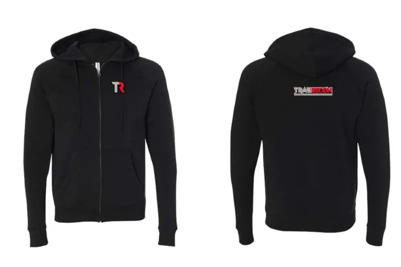 Trailrecon Women's Full-Zip Hoodie Black 1