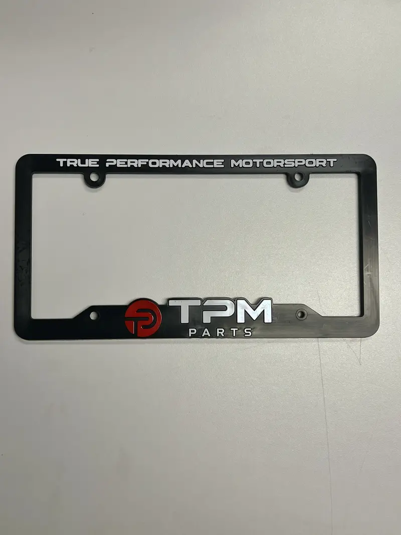 True Performance Motorsport License Plate Frame 1