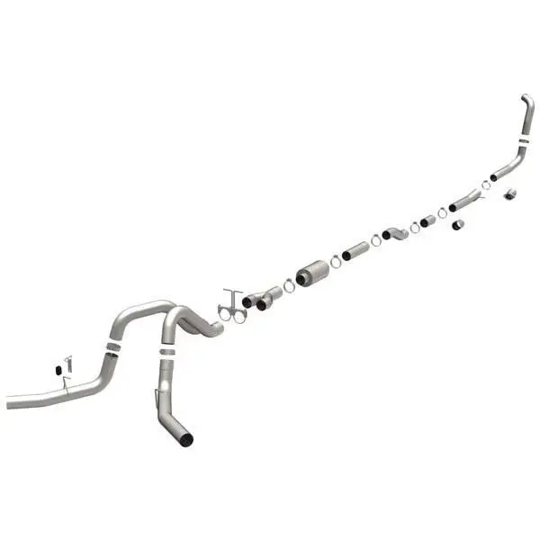 Turbo Back Exhaust System (Dual Rear Exit) 1