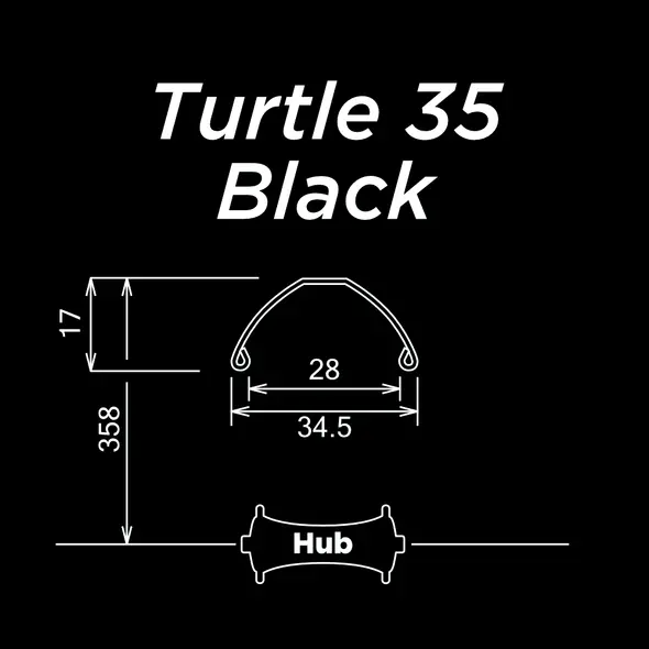 Turtle 35 Black 1