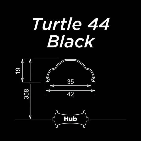 Turtle 44 Black 1