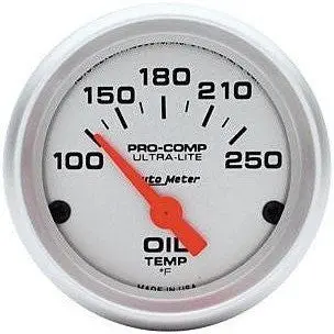 Ultralite Oil Temp Gauge (Elec. 100-250 Deg) 1