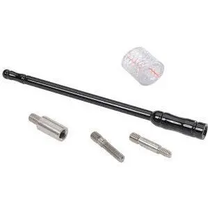 Universal Short Antenna (12 Inch Length, Black) 1