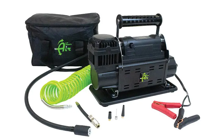 Up Down Air Egoi Portable Air Compressor System 7.0 Cfm - Single Motor 1