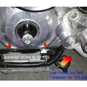 Vmp Low-Profile Accessory Belt Tensioner For Use With 15% Od Pulley 1