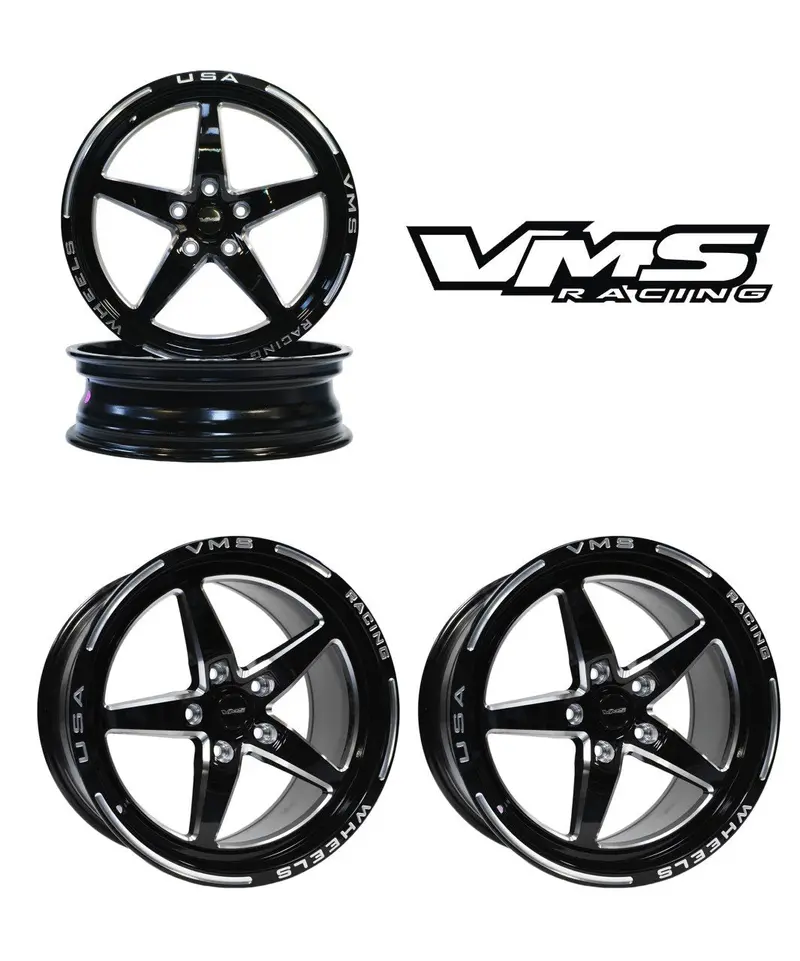 Vms V-Star Wheels Package Front And Rear Rims S550 Ford Mustang(2005-2020) 1
